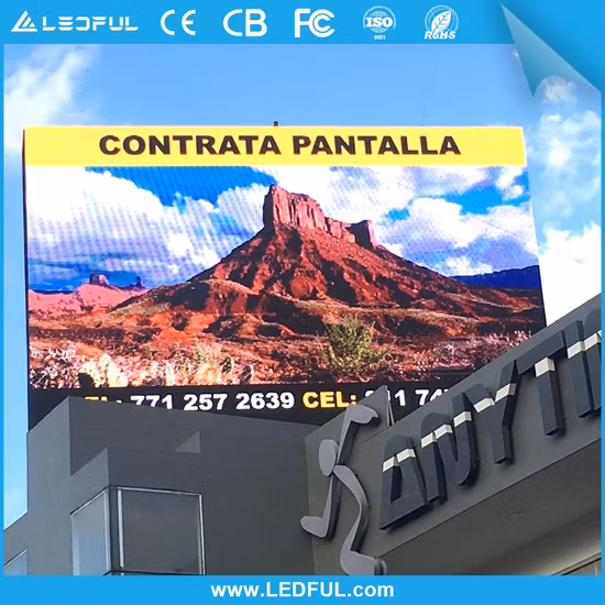 China LED Screen Outdoor P10 LED Screen Protector Display LED Video Wall Advertisement