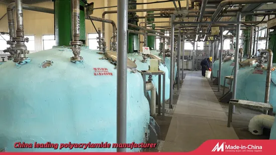 Chemical Auxiliary Flocculant Polymer Anionic Cationic Polyacrylamide for Wastewater Treatment