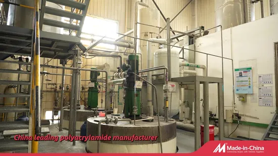 Chemical Auxiliary Flocculant Polymer Anionic Cationic Polyacrylamide for Wastewater Treatment